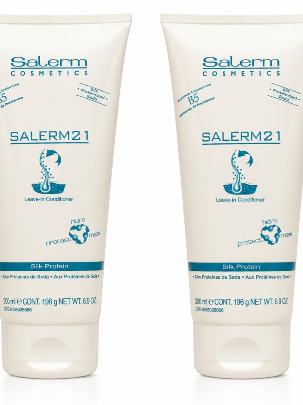 Salerm Cosmetics Salerm 21 Leave-In Conditioner Silk Protein 200ml Duo 2 Pack